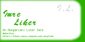 imre liker business card